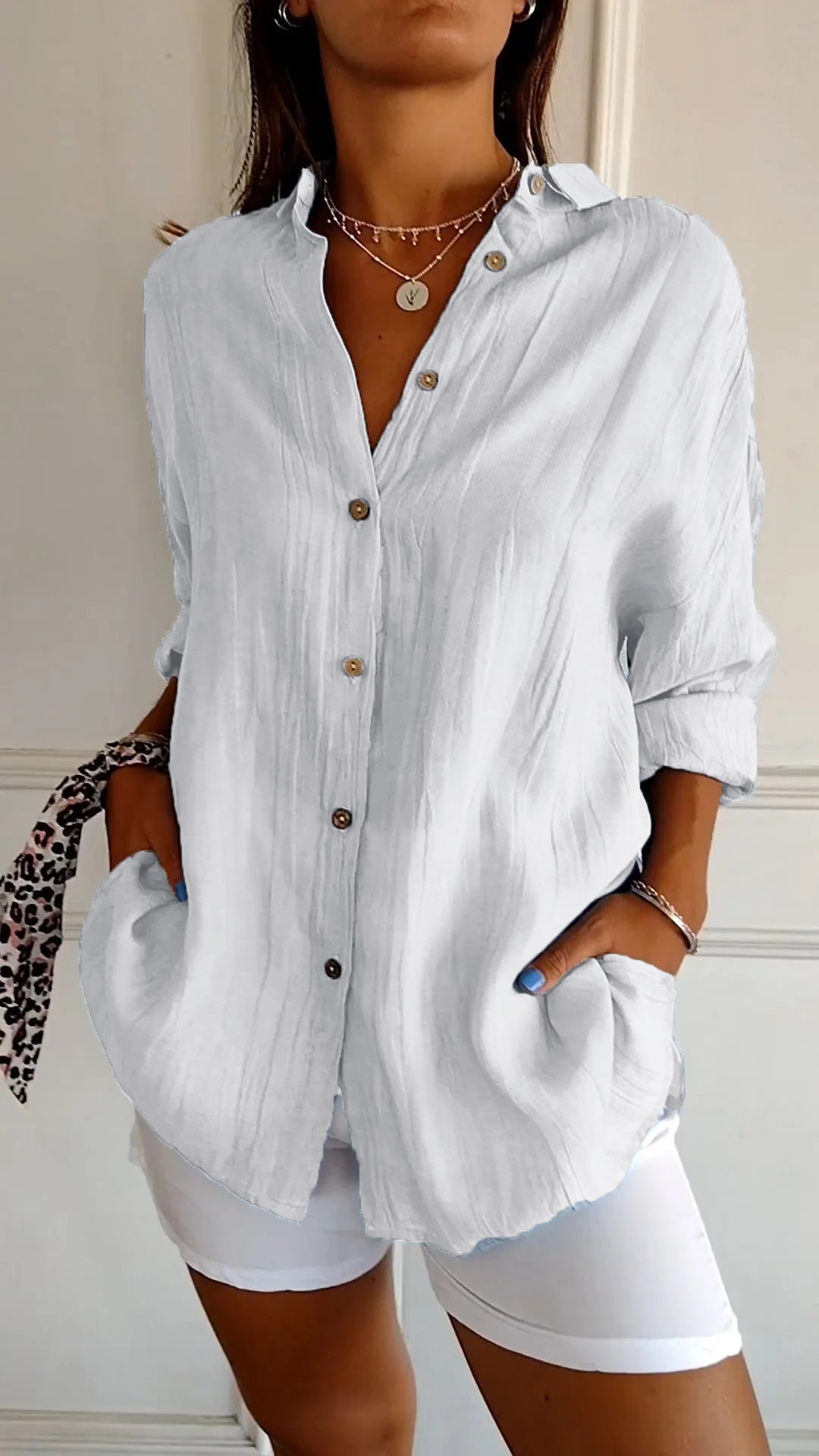 Sofia® | Chemise légère for ladies with fermeture à boutons