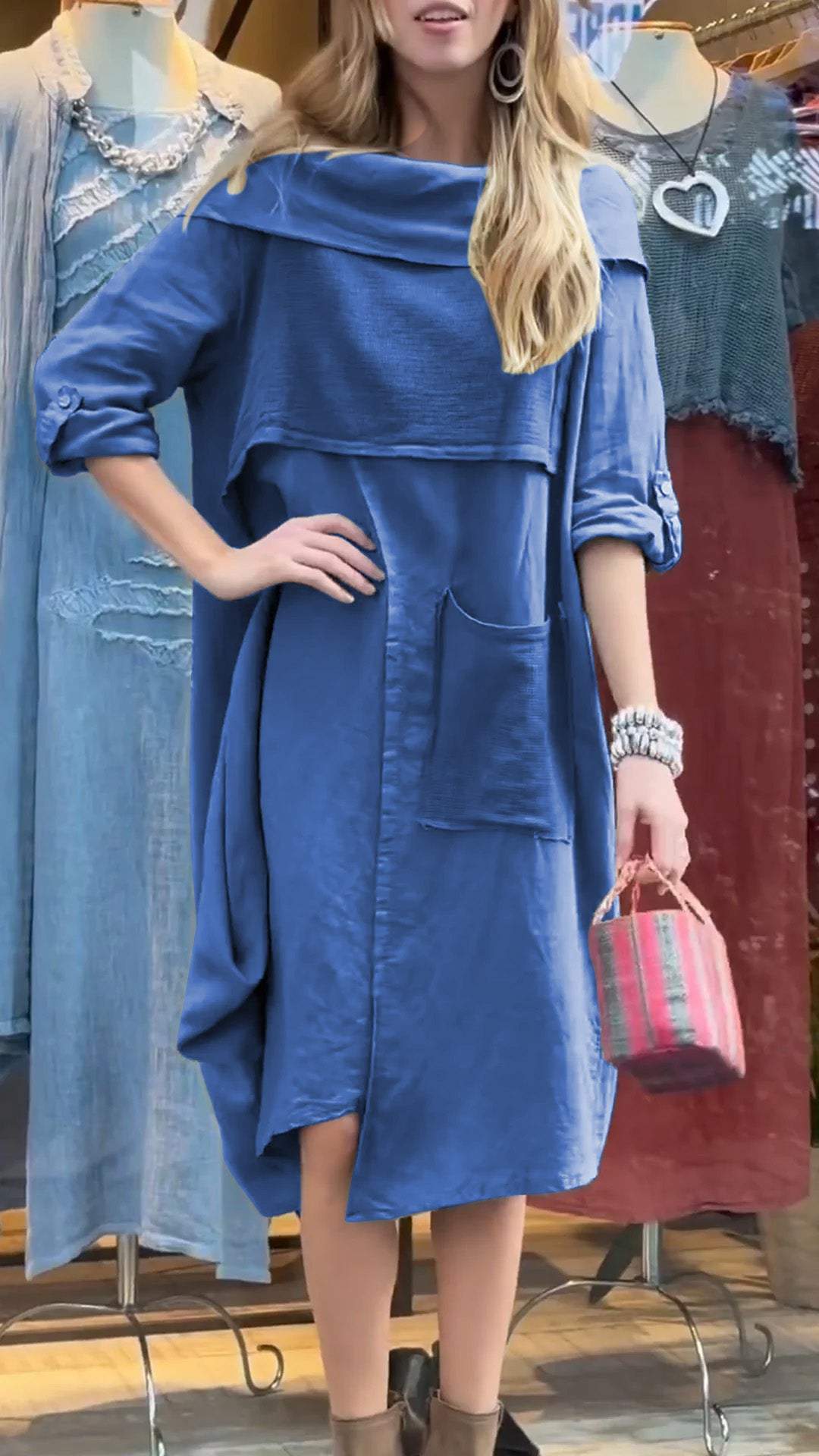 Manuela | Classic and elegant winter dress