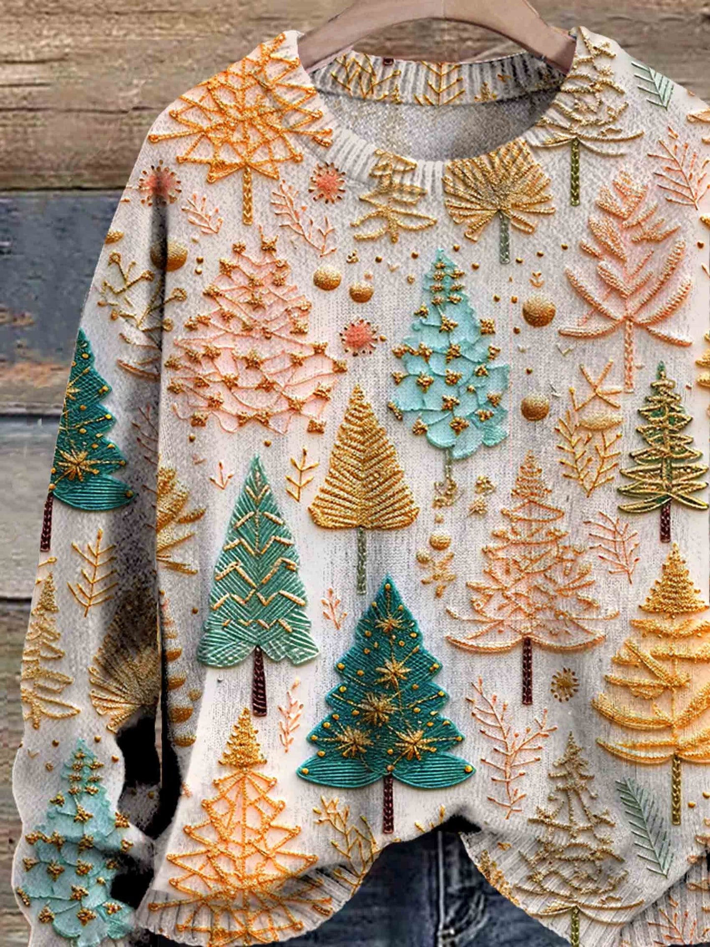 Karol | Knitted Christmas sweater for women