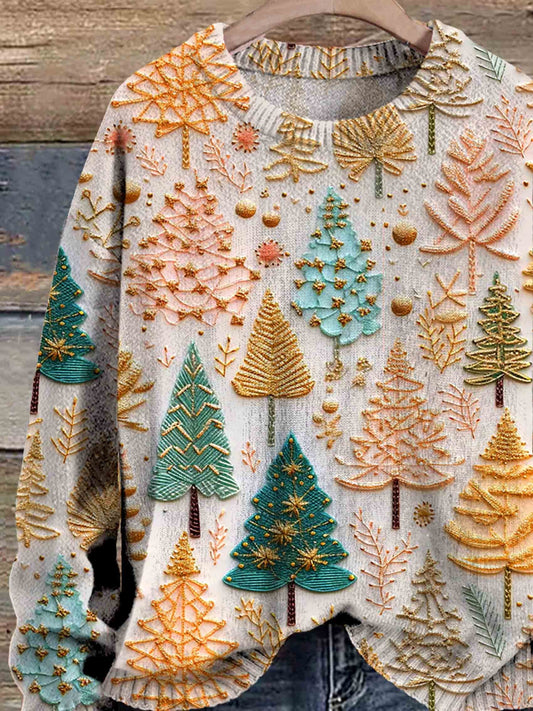 Karol | Knitted Christmas sweater for women