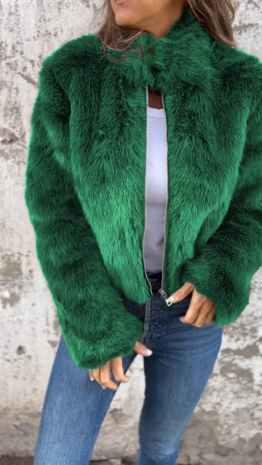 Asuncion | Faux leather jacket