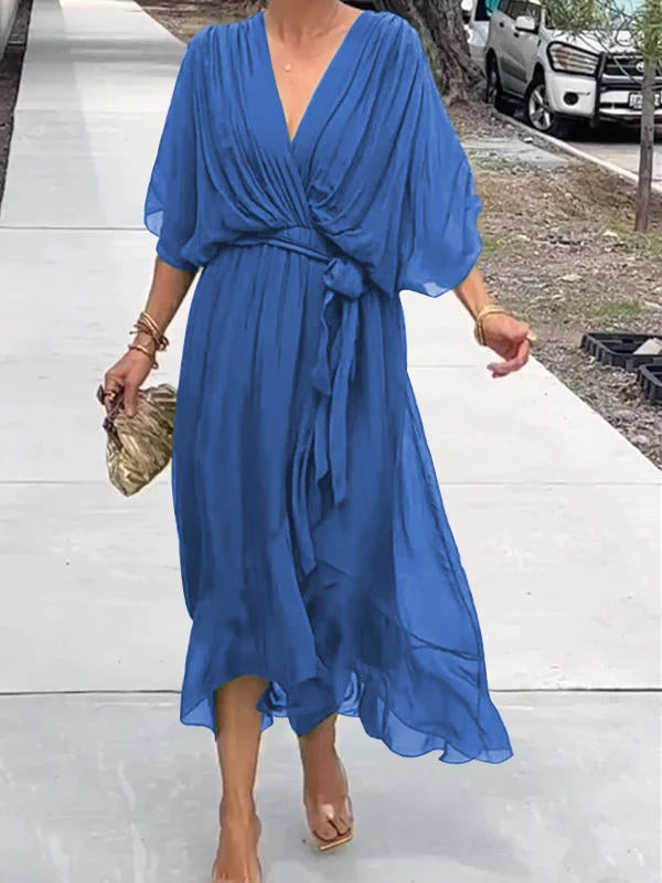 Gabriela® | Elegant Dress With V-Neckline