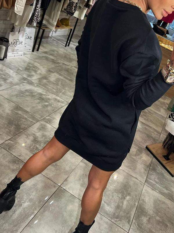 Nina | Comfortable oversized sweatshirt dress