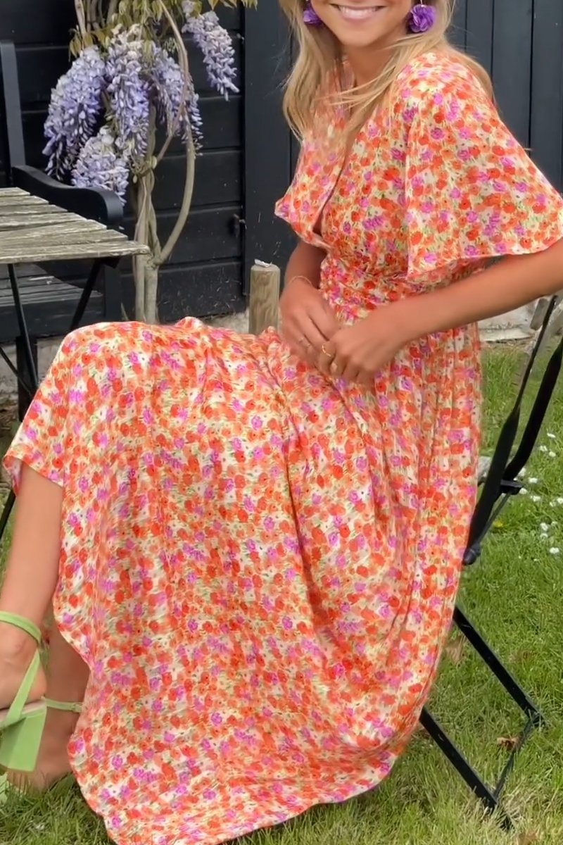 Trinity® | Long Dress With V-Neckline