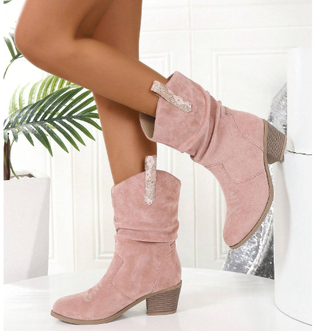 Natividad | Women's cowgirl boots with a wide heel