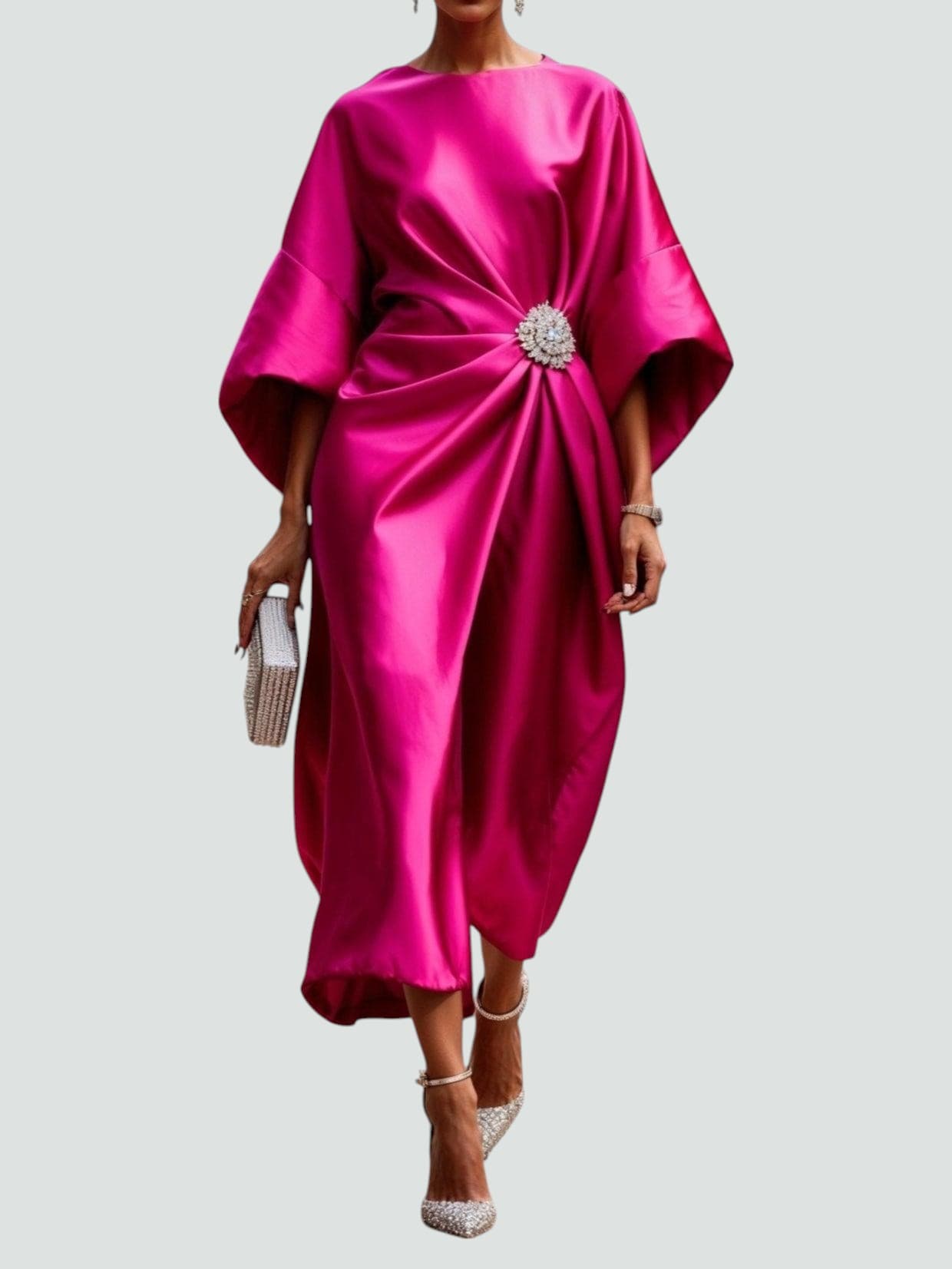 Kay | Women's Wrap Midi Dress