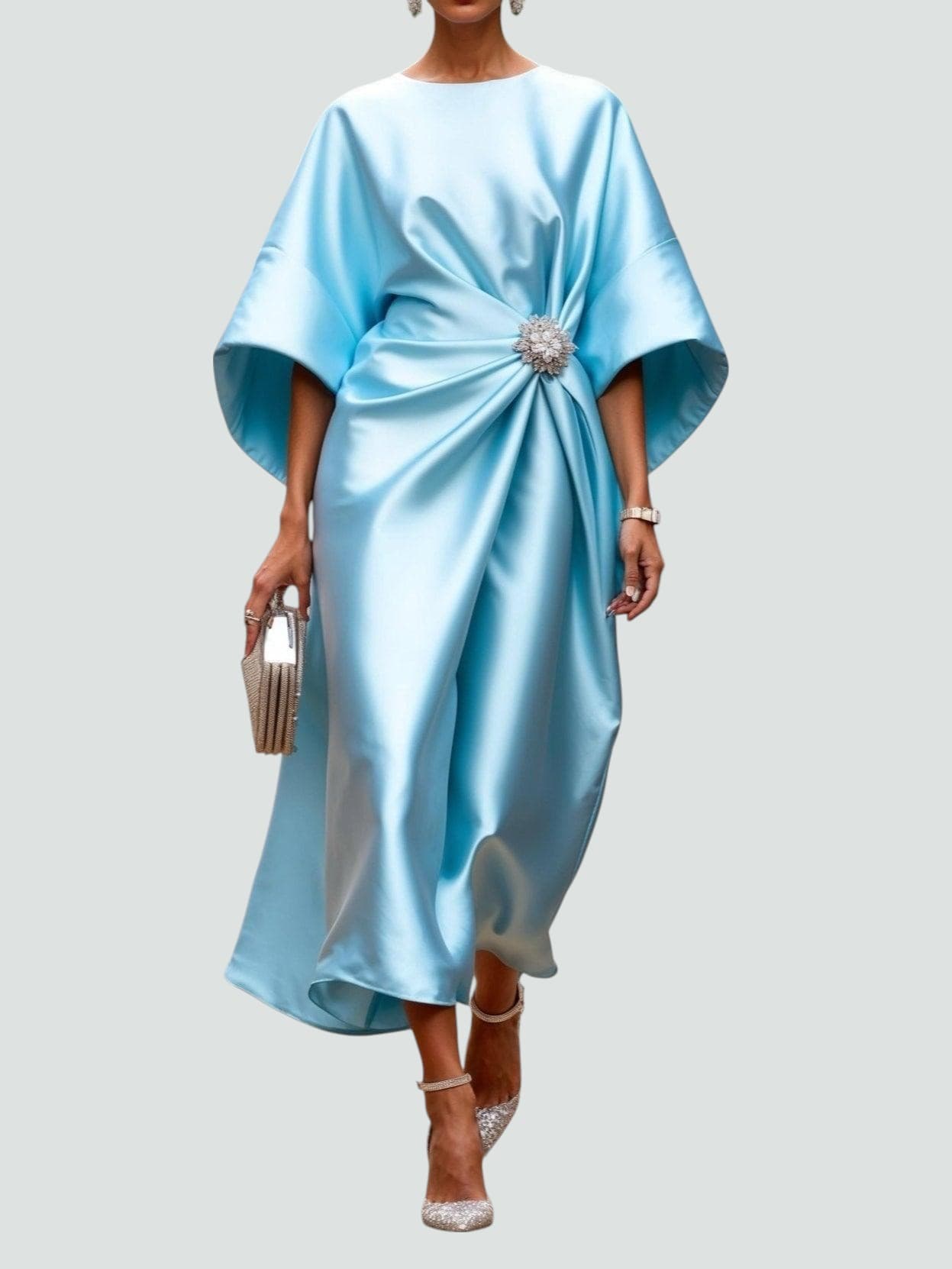 Kay | Women's Wrap Midi Dress