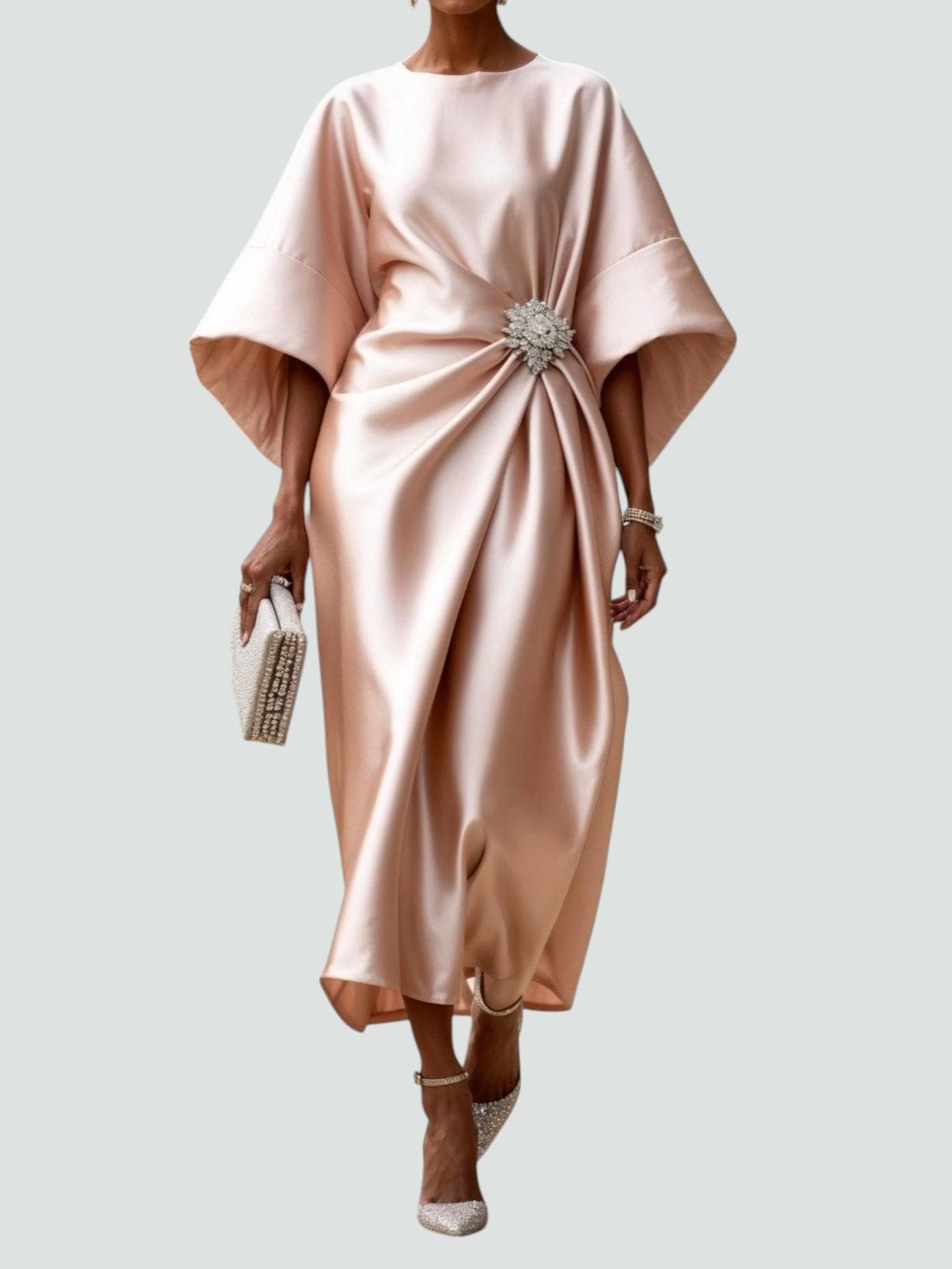 Kay | Women's Wrap Midi Dress
