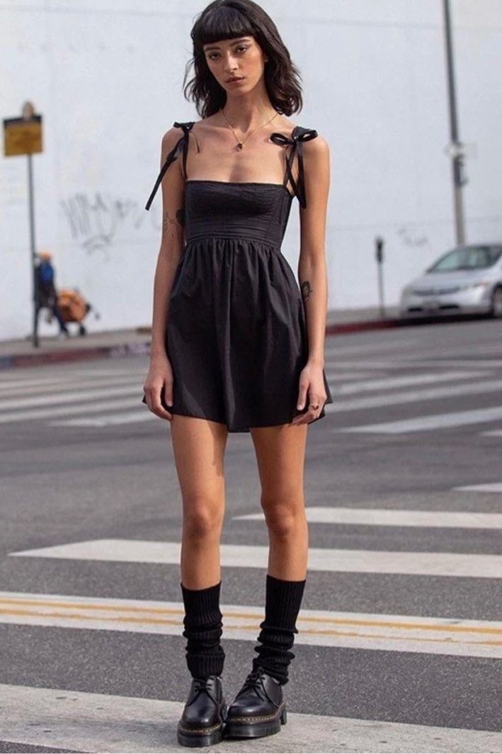 Renata® | Mini Dress With Bow And Shoulder Straps