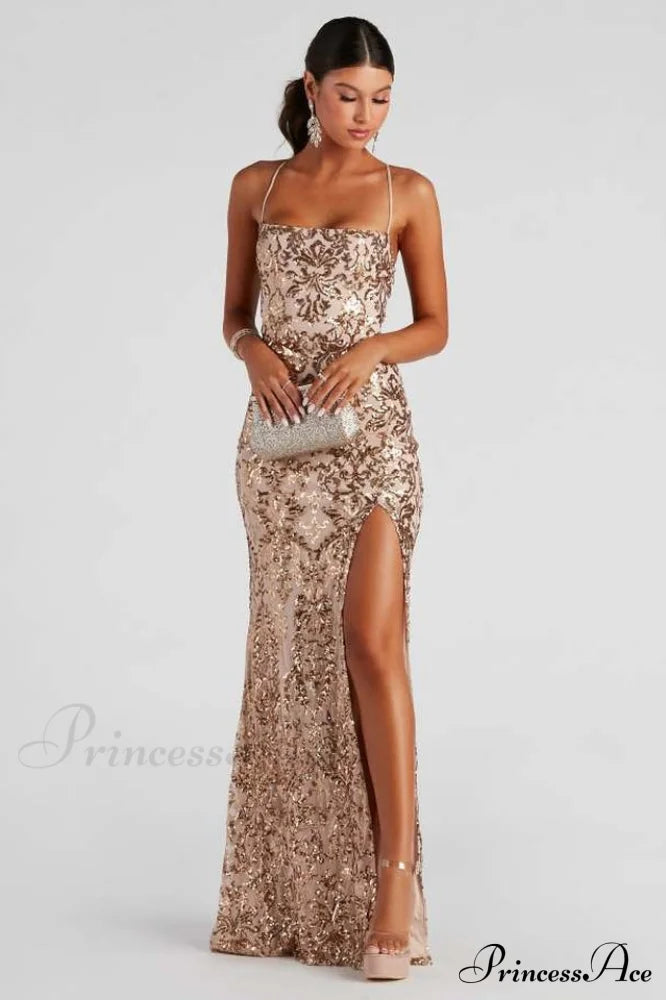Formal Stylish Sequin Mermaid Dress
