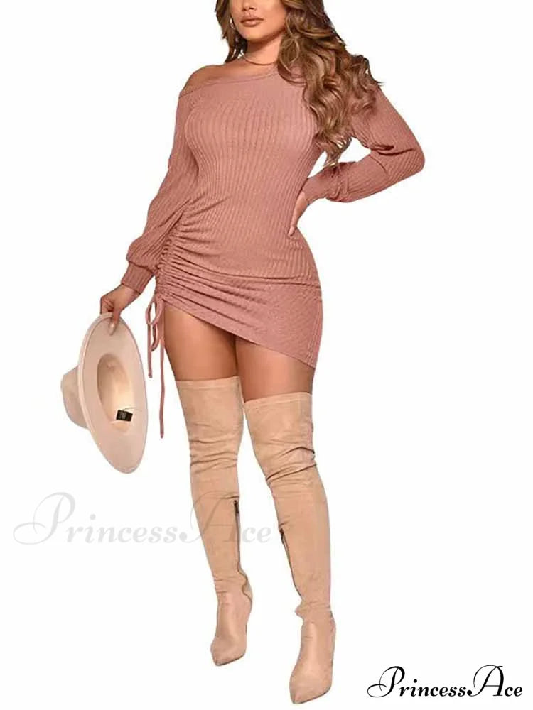 Sexy Sleeveless Slim-Fit Red Bodycon Mini Dress