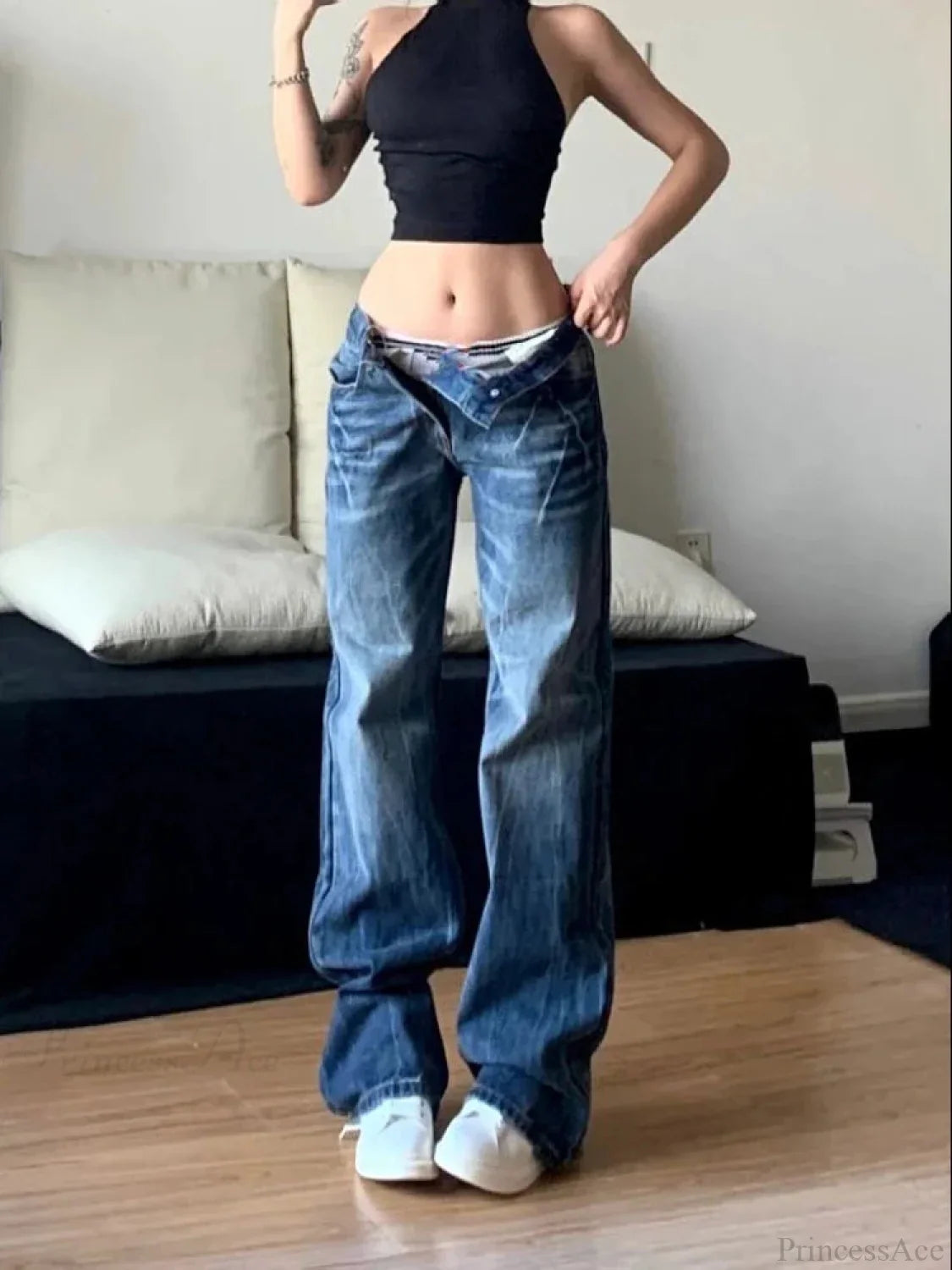 Korean Gothic Vintage Grunge Pant
