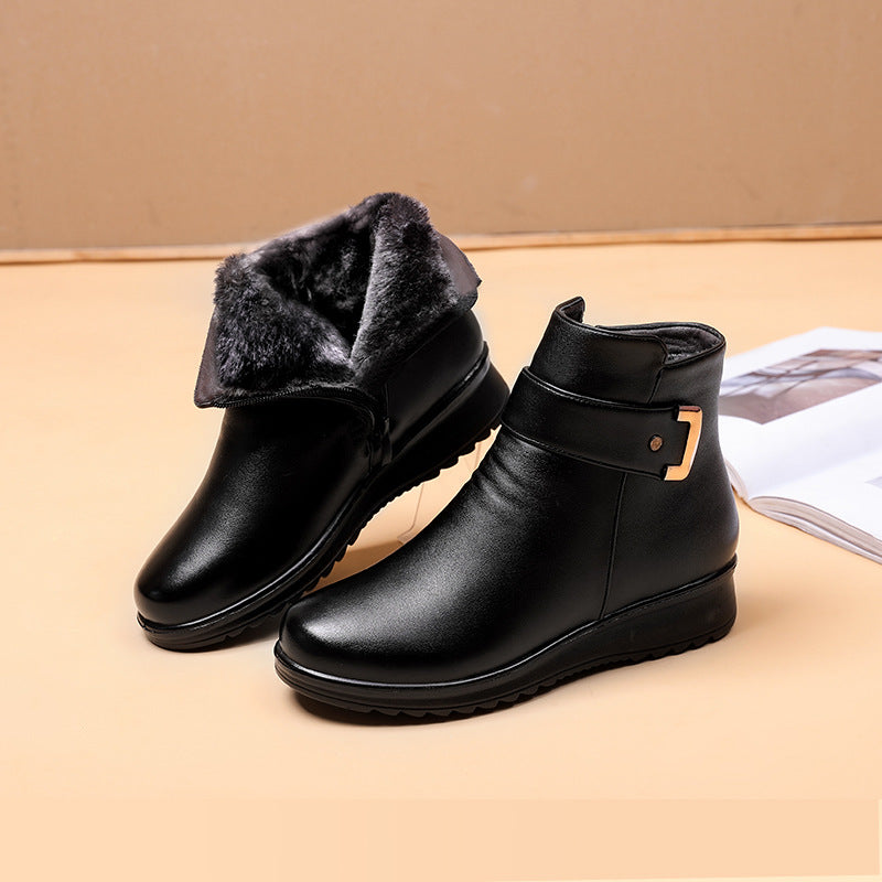 Nora | Orthopedic Wedge Ankle Boots