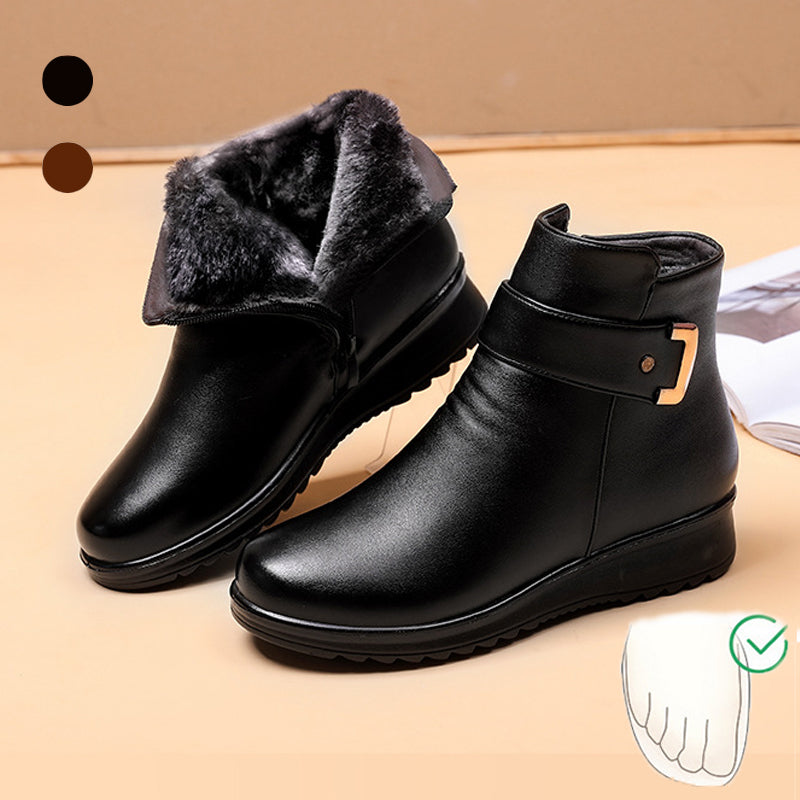Nora | Orthopedic Wedge Ankle Boots