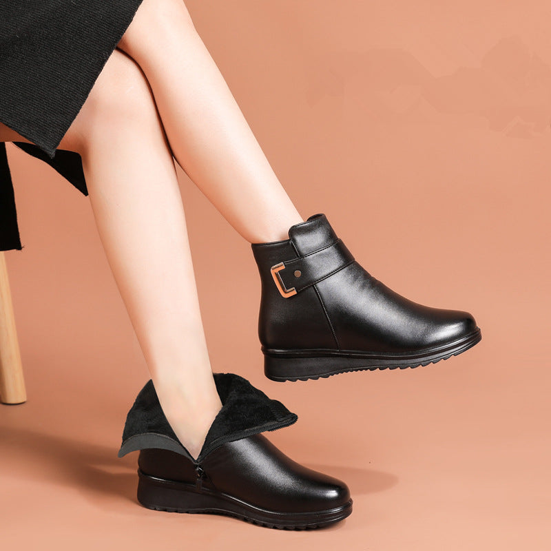 Nora | Orthopedic Wedge Ankle Boots