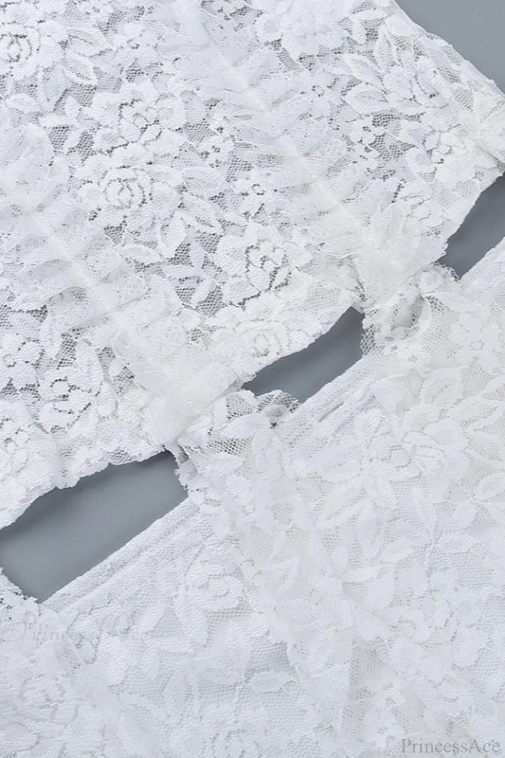 Lace Halter Cami High-Waist Party Dress