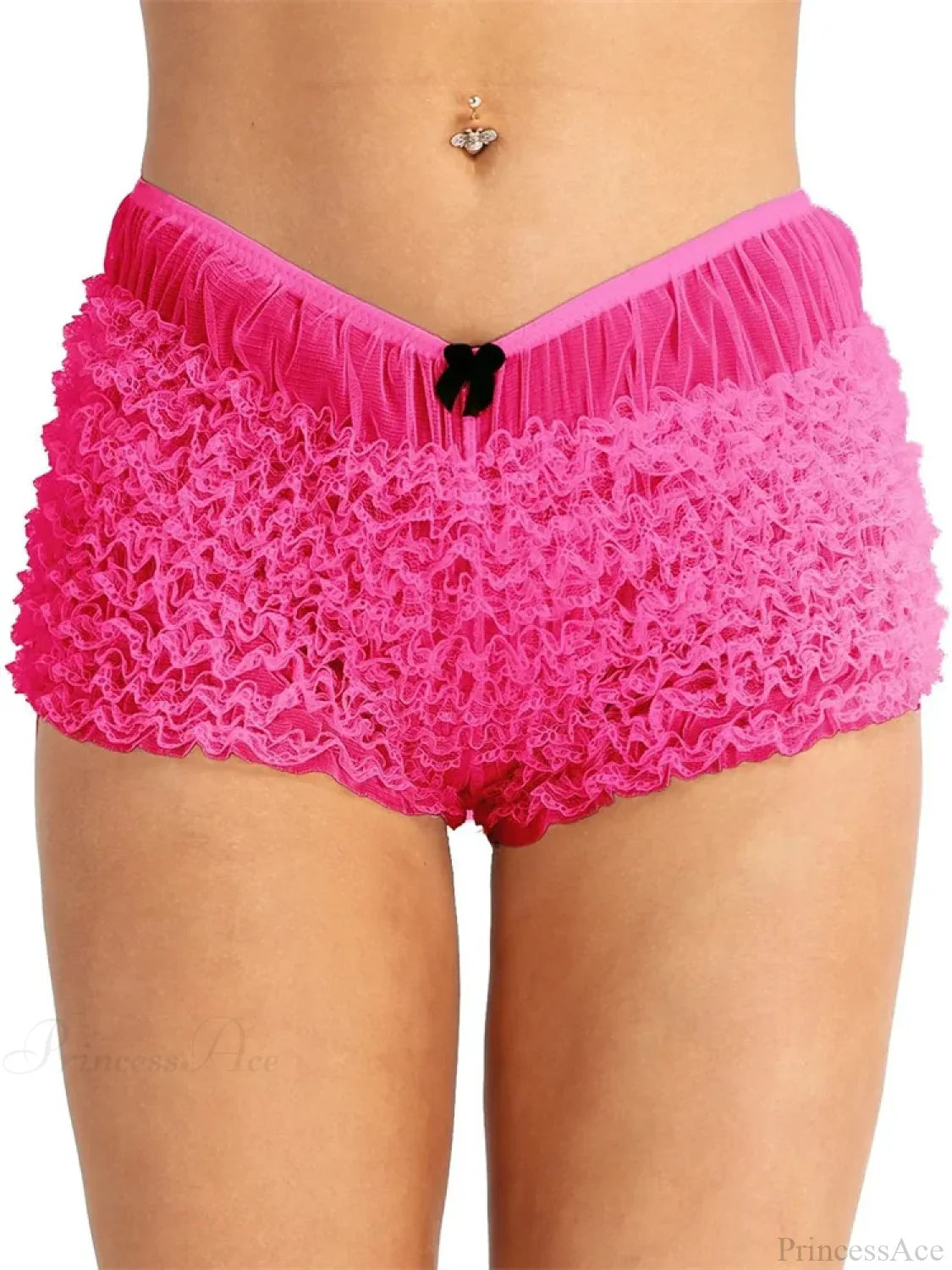 Lace Ruched Bodycon Short