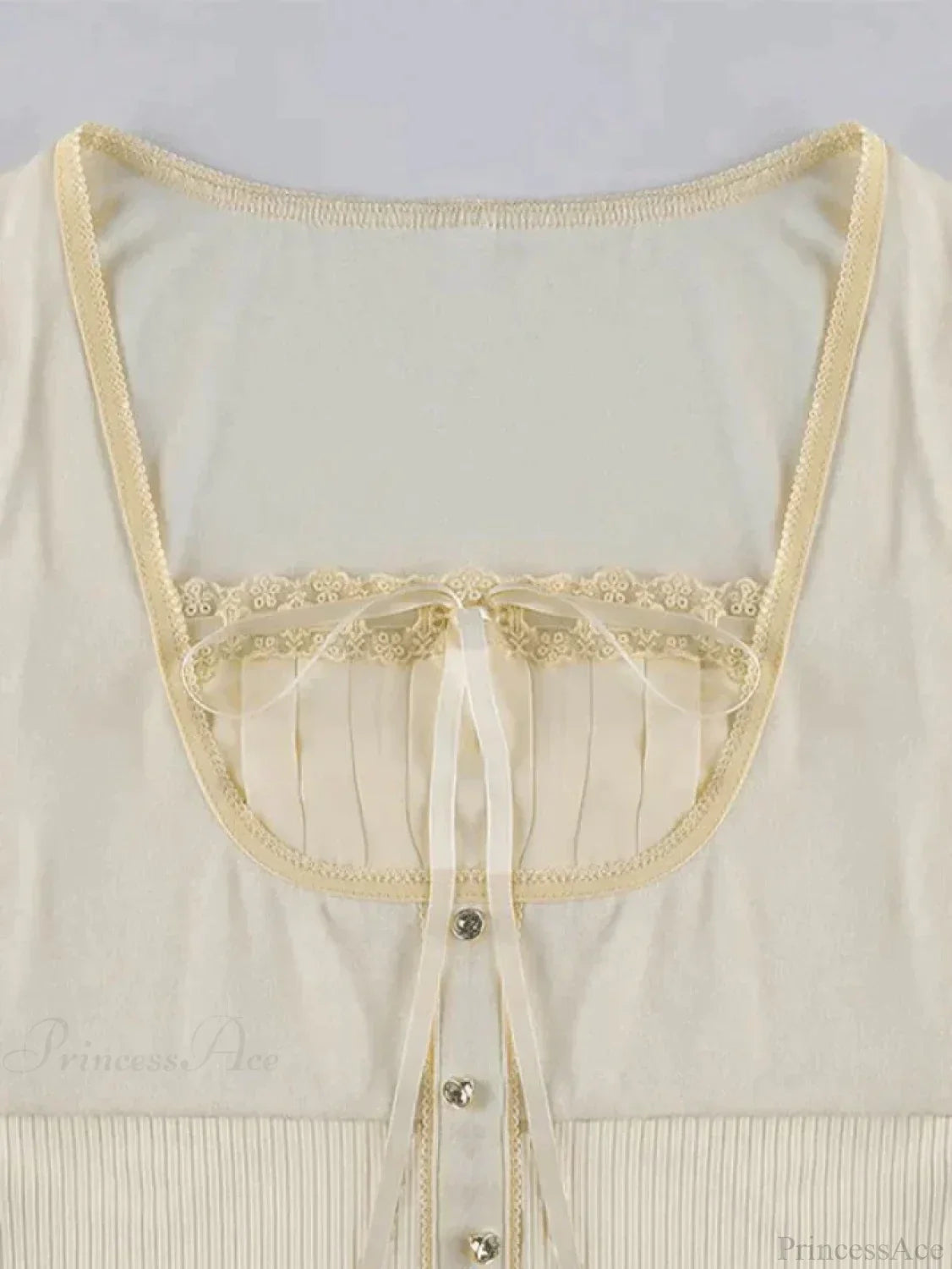 Lace Trim Padded Trendy Ribbed Crop Cami Top