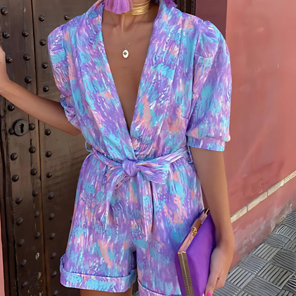 Miranda | Stylish V-Neck Jumpsuit for Women