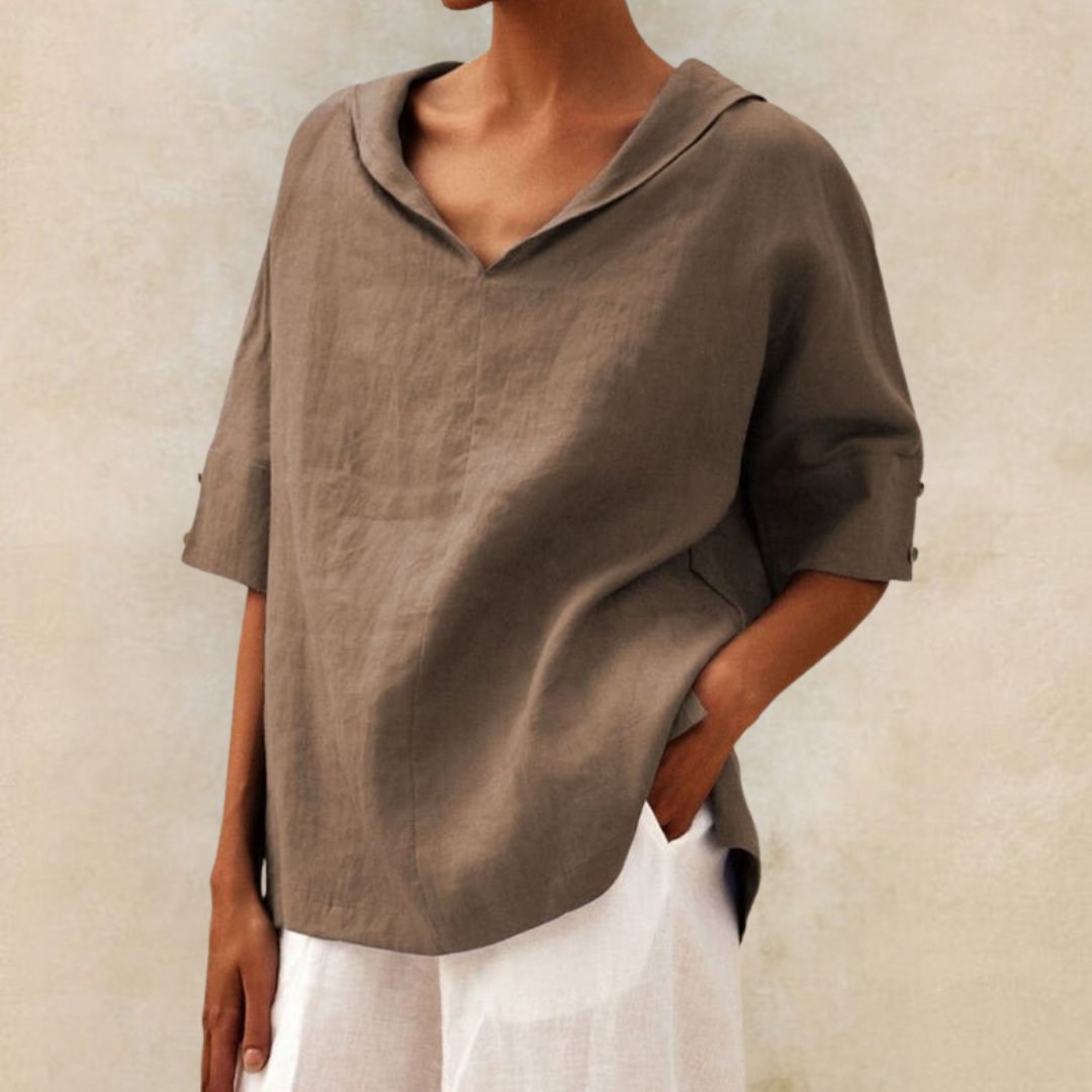 Josefina® | Jil blouse decontractée and lin