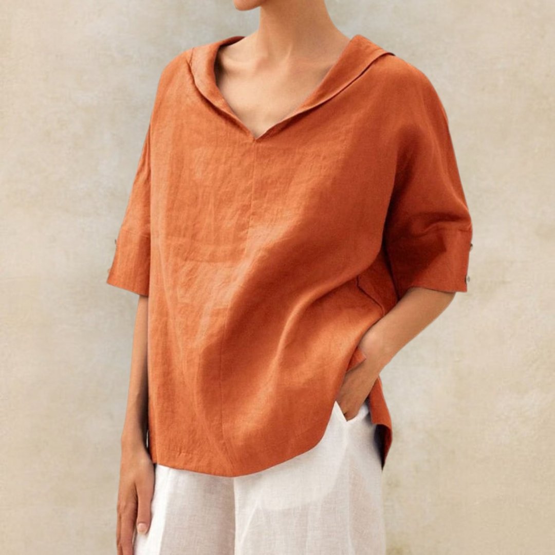 Josefina® | Jil blouse decontractée and lin