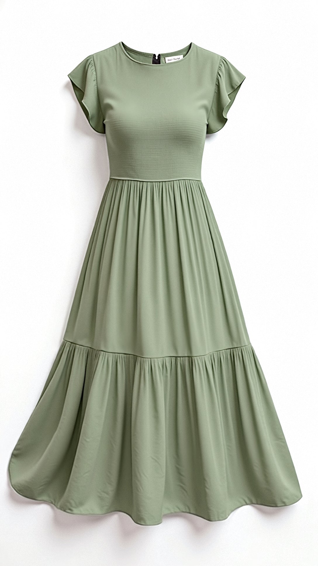 Pilar® | Smocked Summer Midi Dress Pleated