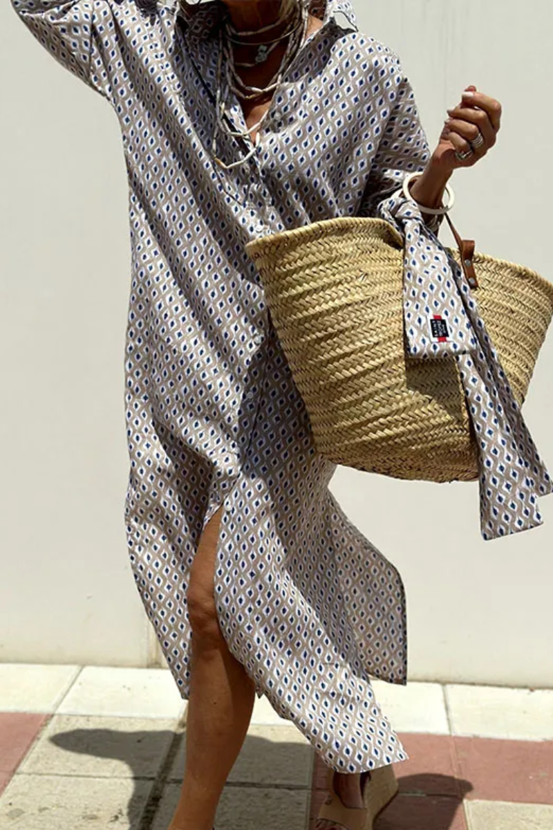 Rocío® | Casual Striped Shirt Blouse