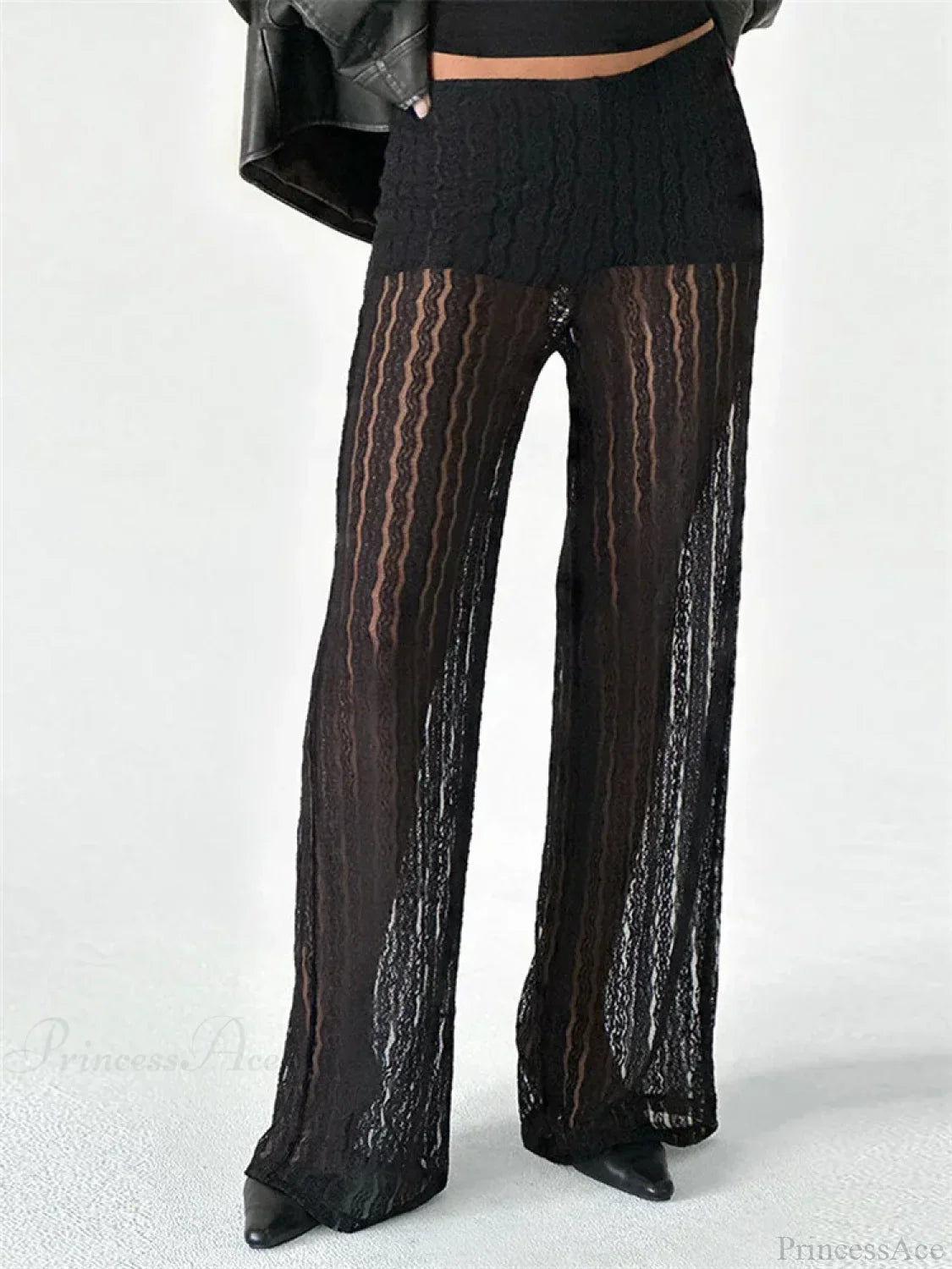 Loose Plaid Print Drawstring Casual Summer Pant