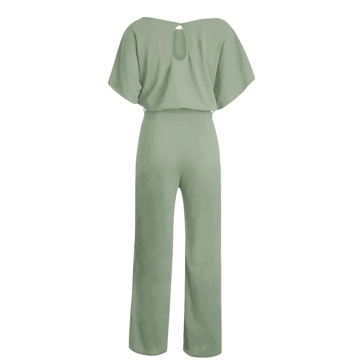 Lucy | Women's Wide Leg Belted Jumpsuit