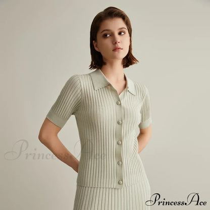 Luxury Cozy Merino Wool Stylish Elegant Soft Warm Polo Sweater