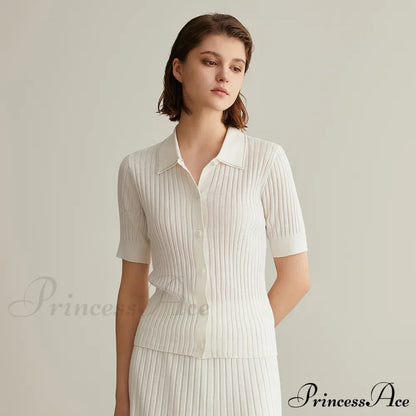 Luxury Cozy Merino Wool Stylish Elegant Soft Warm Polo Sweater