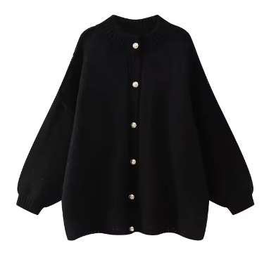 Irina | Casual cardigan with metal buttons for women