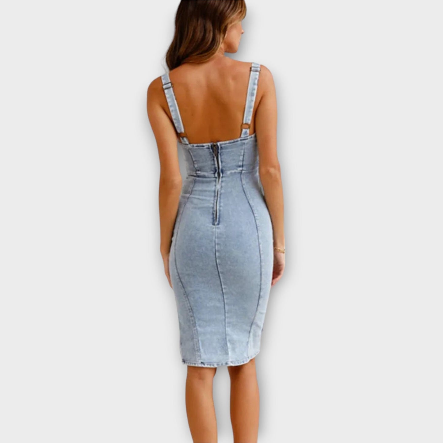 Dolores® | Denim Dress With Adjustable Straps