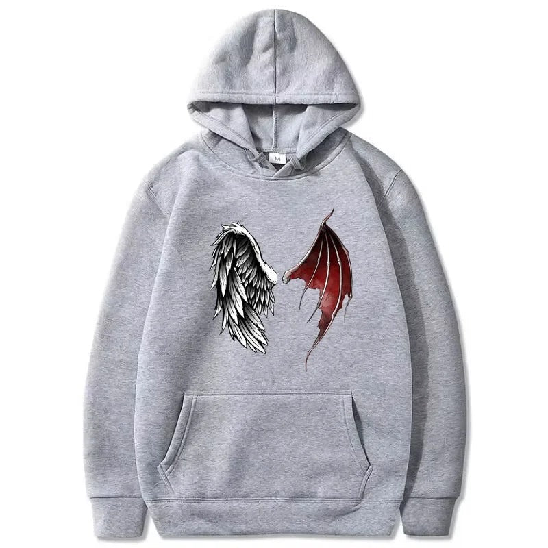 Isabel | Unisex Wings print hoodie