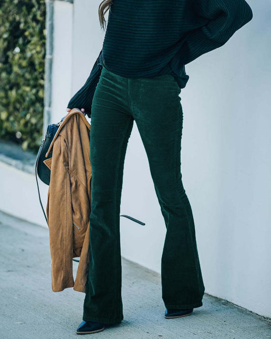 Laura® | Slim flared trousers for women