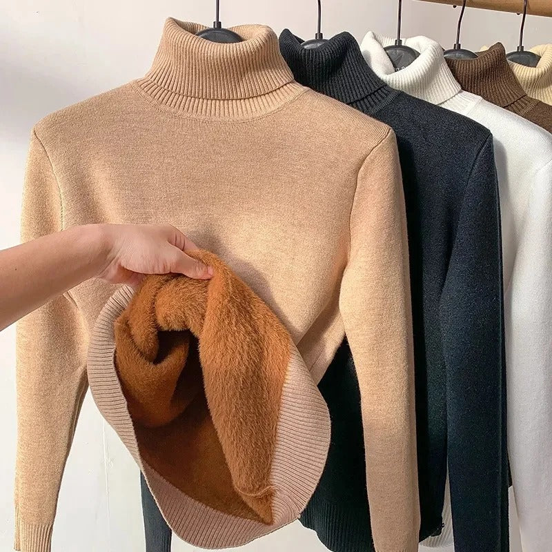 Begoña | Elegant sweater with a high collar