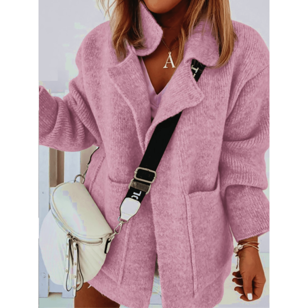 Pink | Effortless and elegant winter jacket