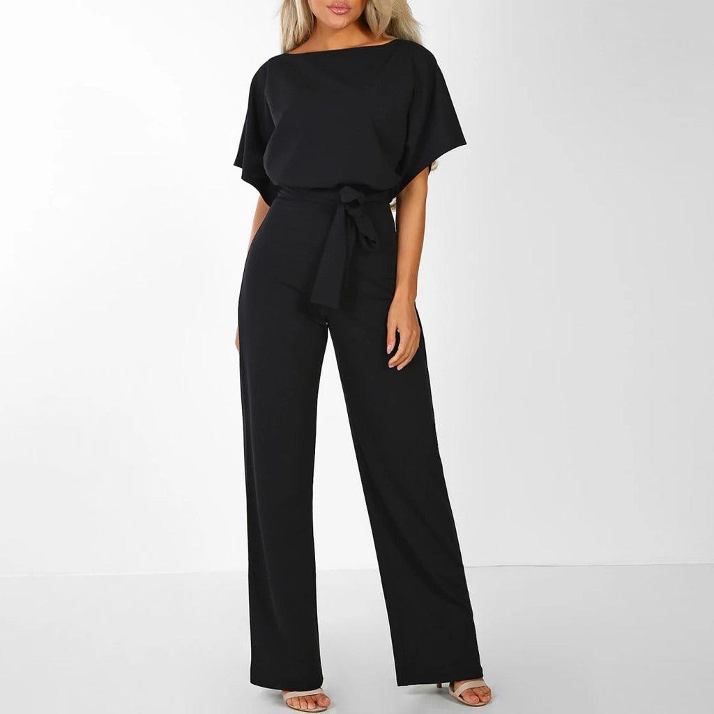 Marissa | Women's Belted Wide Leg Two-Piece Set