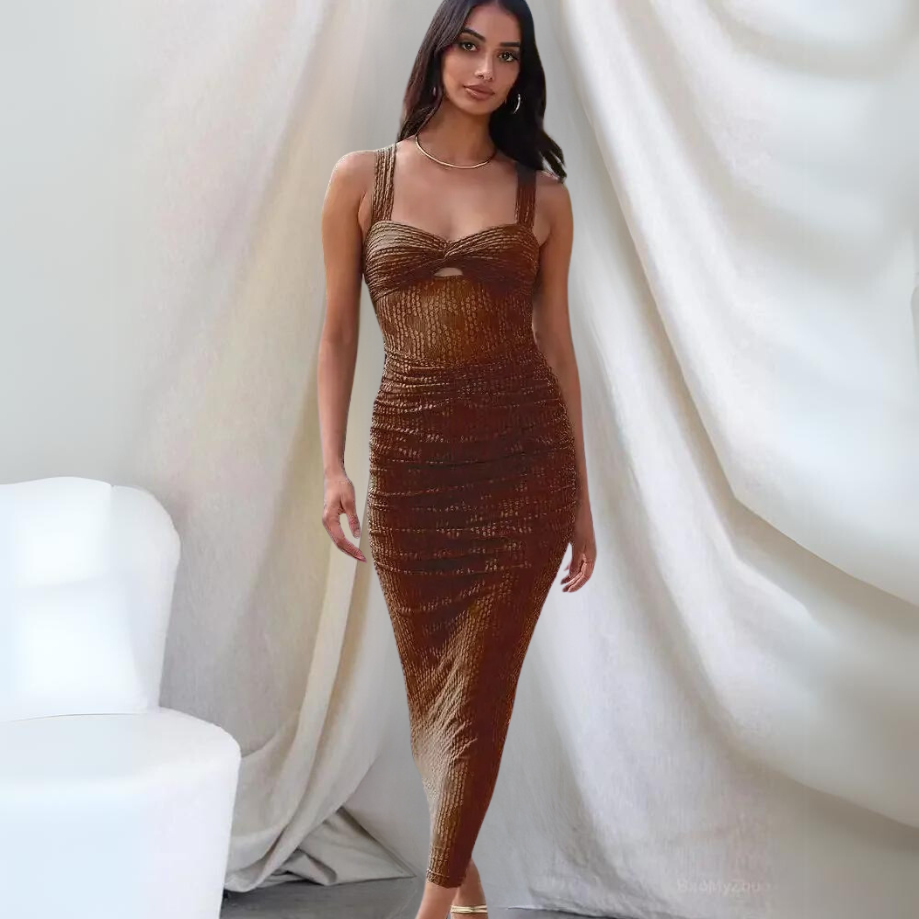 Victoria® | Long Fitted Summer Dress