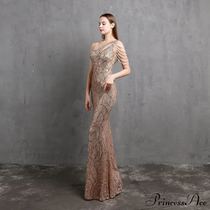 Mayven One Stylish Shoulder Formal Dress