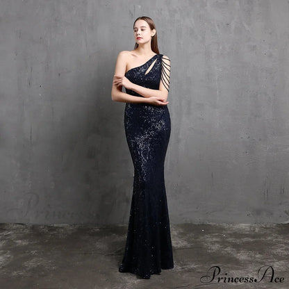 Mayven One Stylish Shoulder Formal Dress