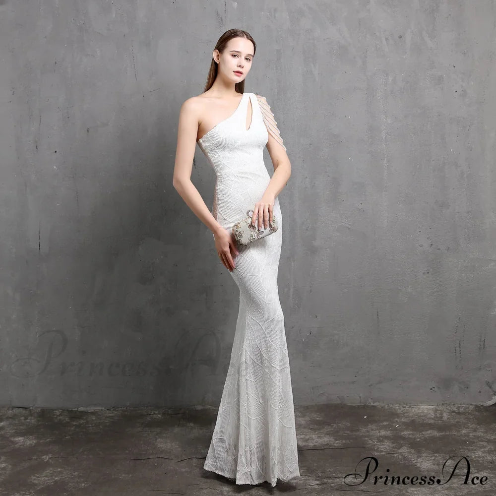 Mayven One Stylish Shoulder Formal Dress