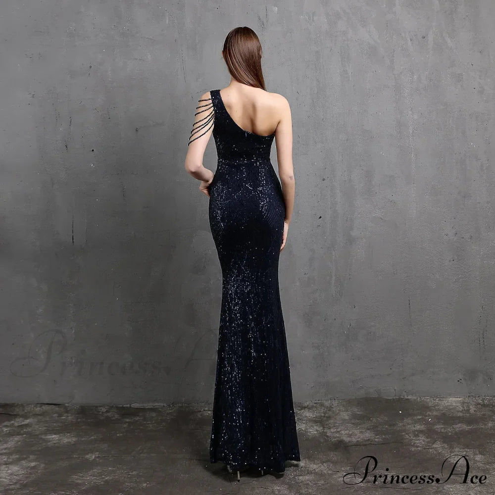 Mayven One Stylish Shoulder Formal Dress