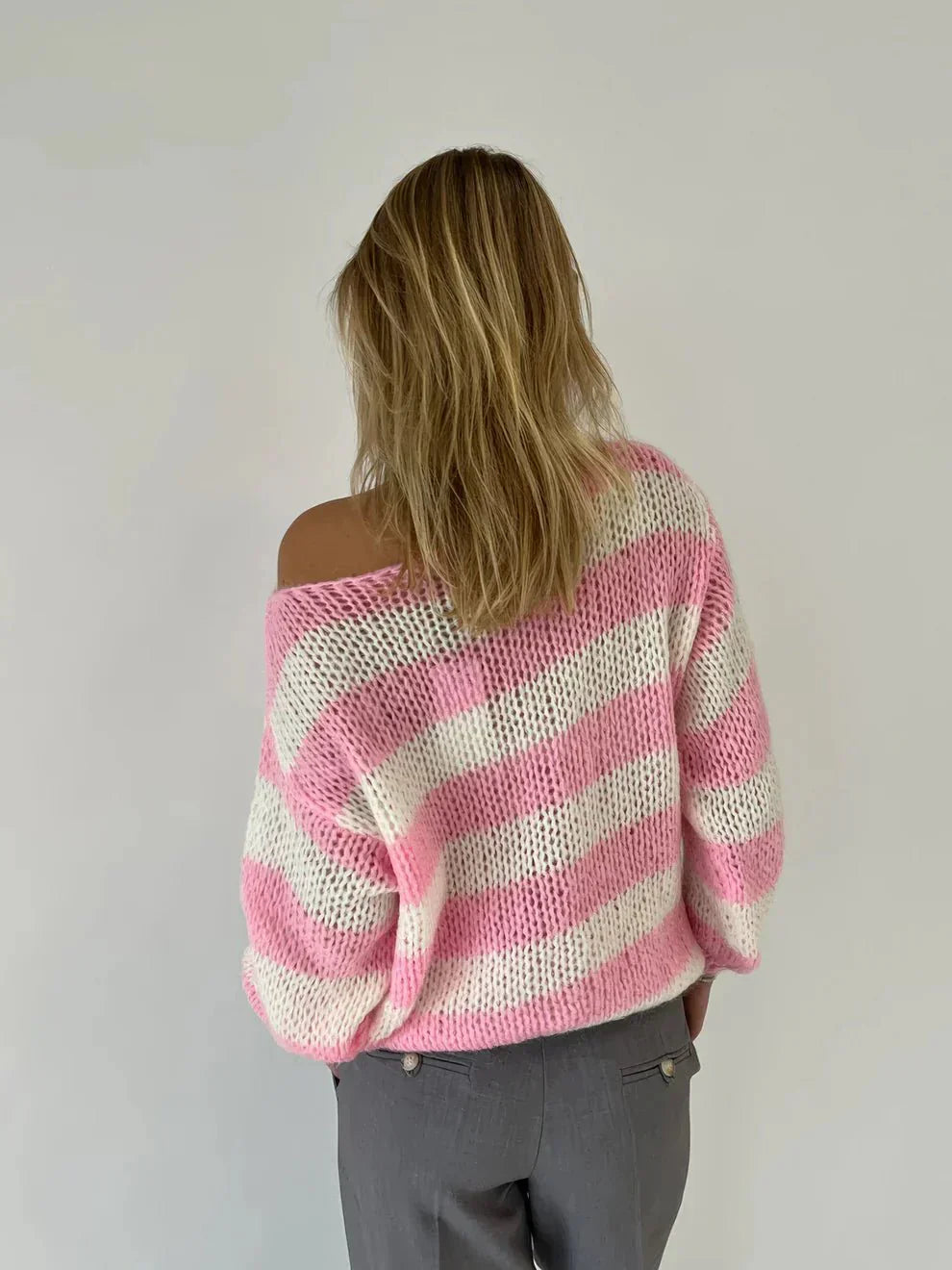 Victoria® | STRIPED SWEATER