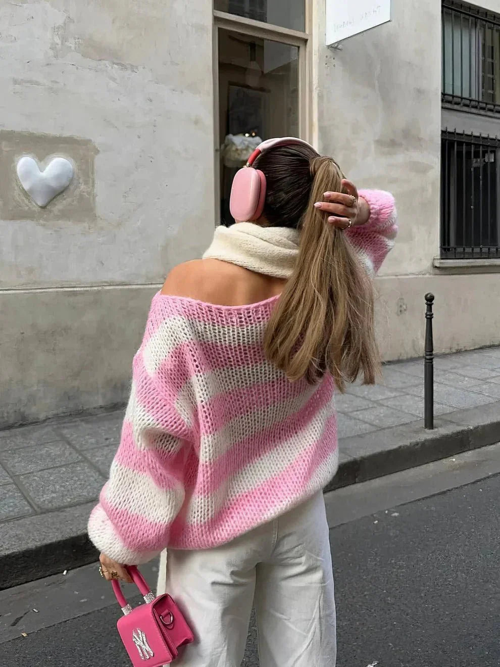 Victoria | STRIPED SWEATER