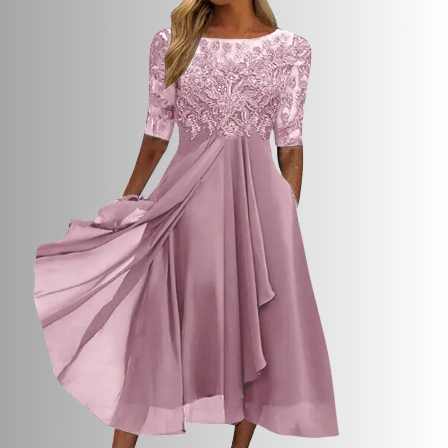 Meredith | Women's A-Line Midi Dress