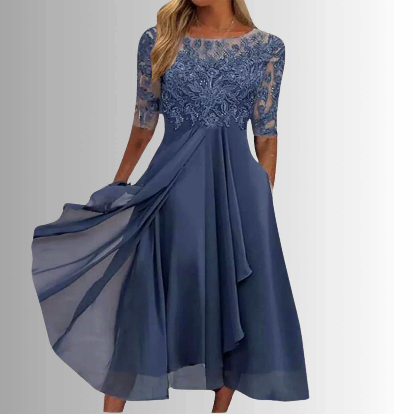 Meredith | Women's A-Line Midi Dress