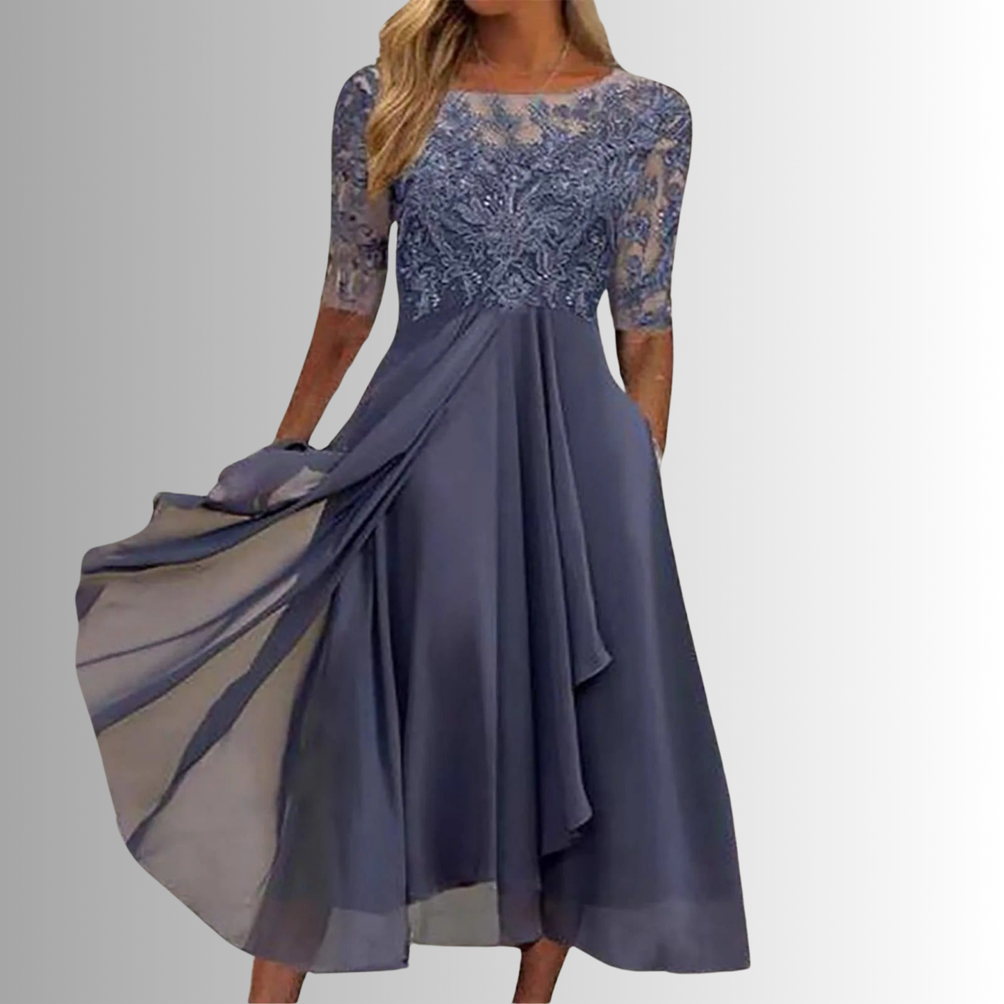 Meredith | Women's A-Line Midi Dress