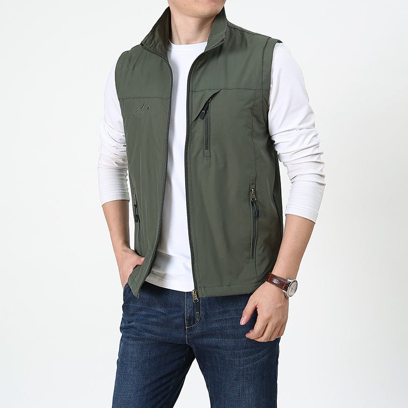 Reese | Men's Full Zip Lightweight Vest