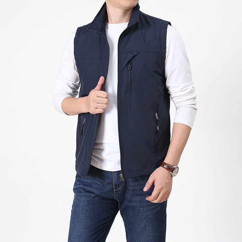 Reese | Men's Full Zip Lightweight Vest